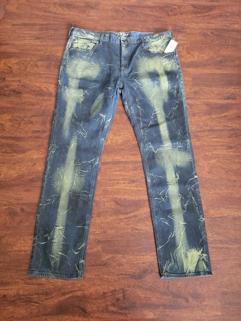 PRPS Men’s 40x34 Miki Demon Slim Straight Fit Japanese Denim Jeans Made in USA